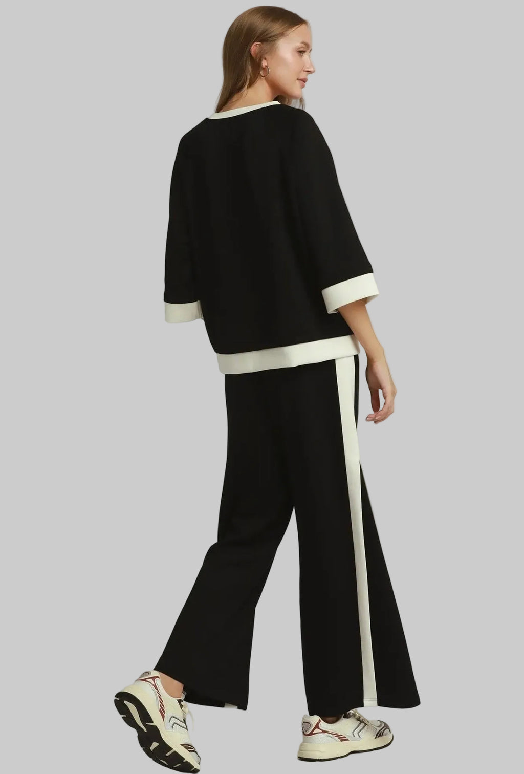 Luxe Knit Butter Soft Color Block Pant