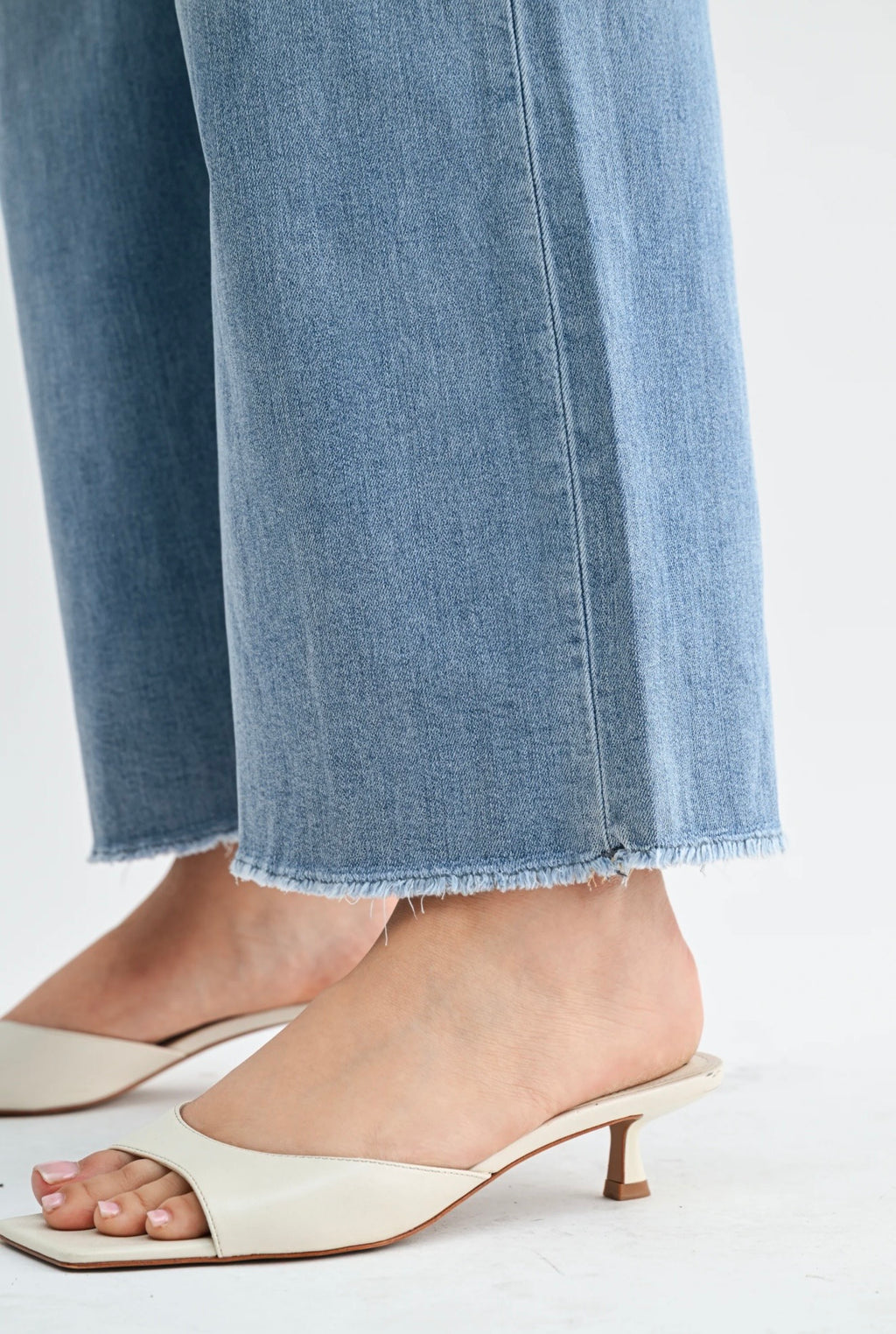 Curvy Mica Super high rise wide leg jean super soft
