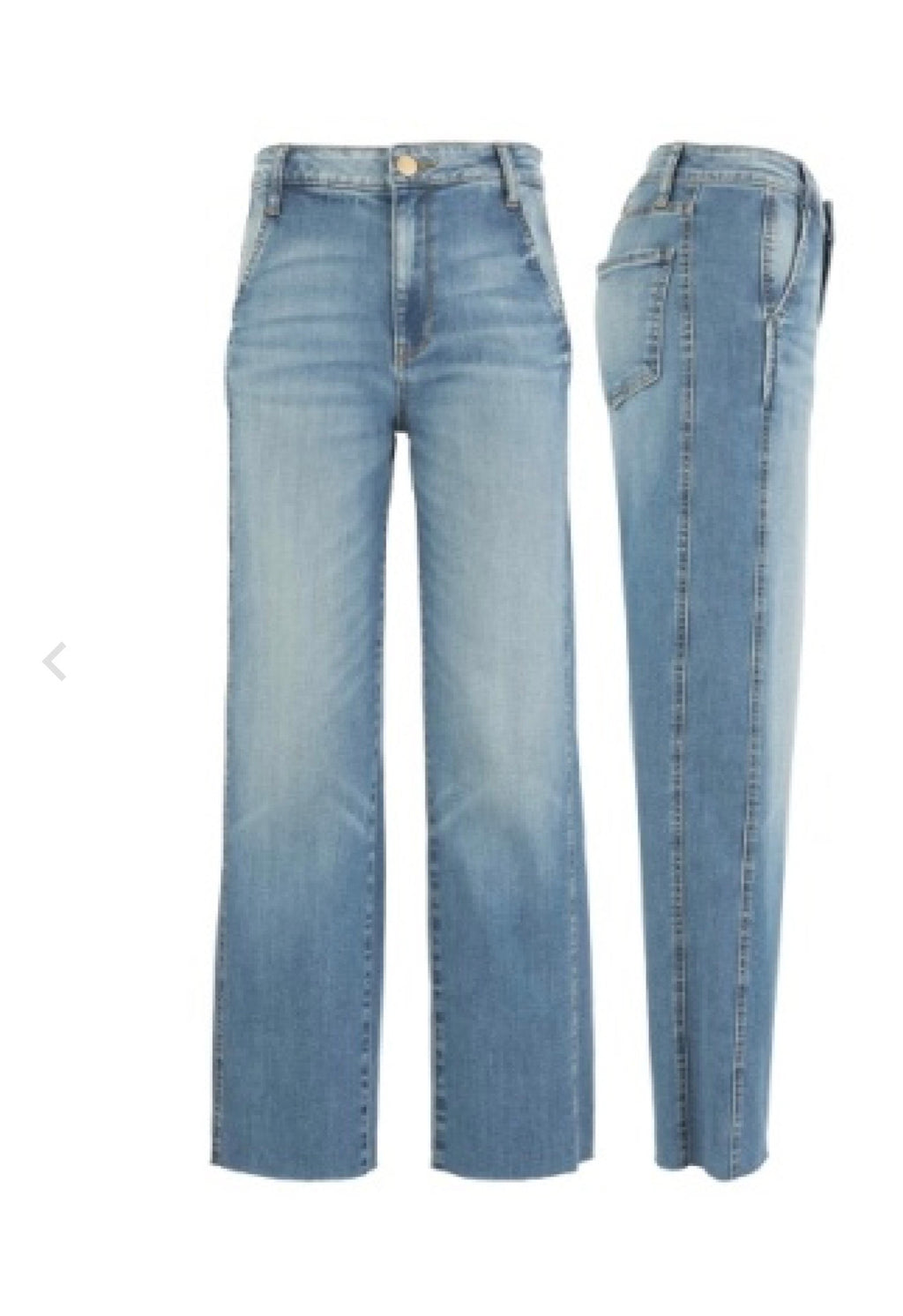 Kut Charlotte High Rise Wide Leg Jean