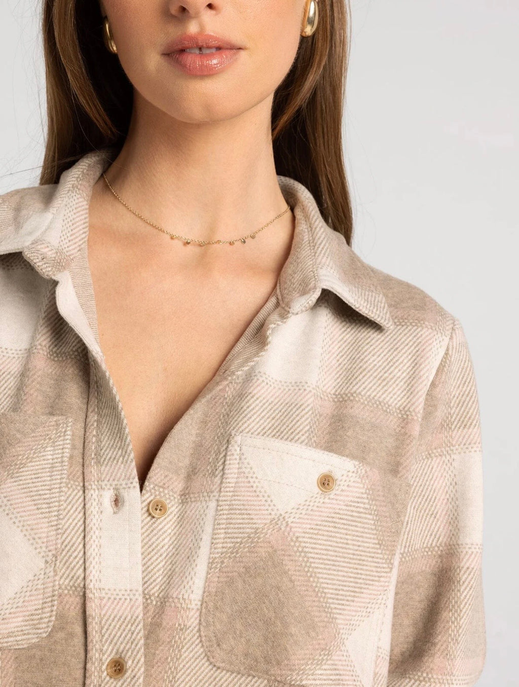 Super Soft Lewis Button Down Plaid Shirt
