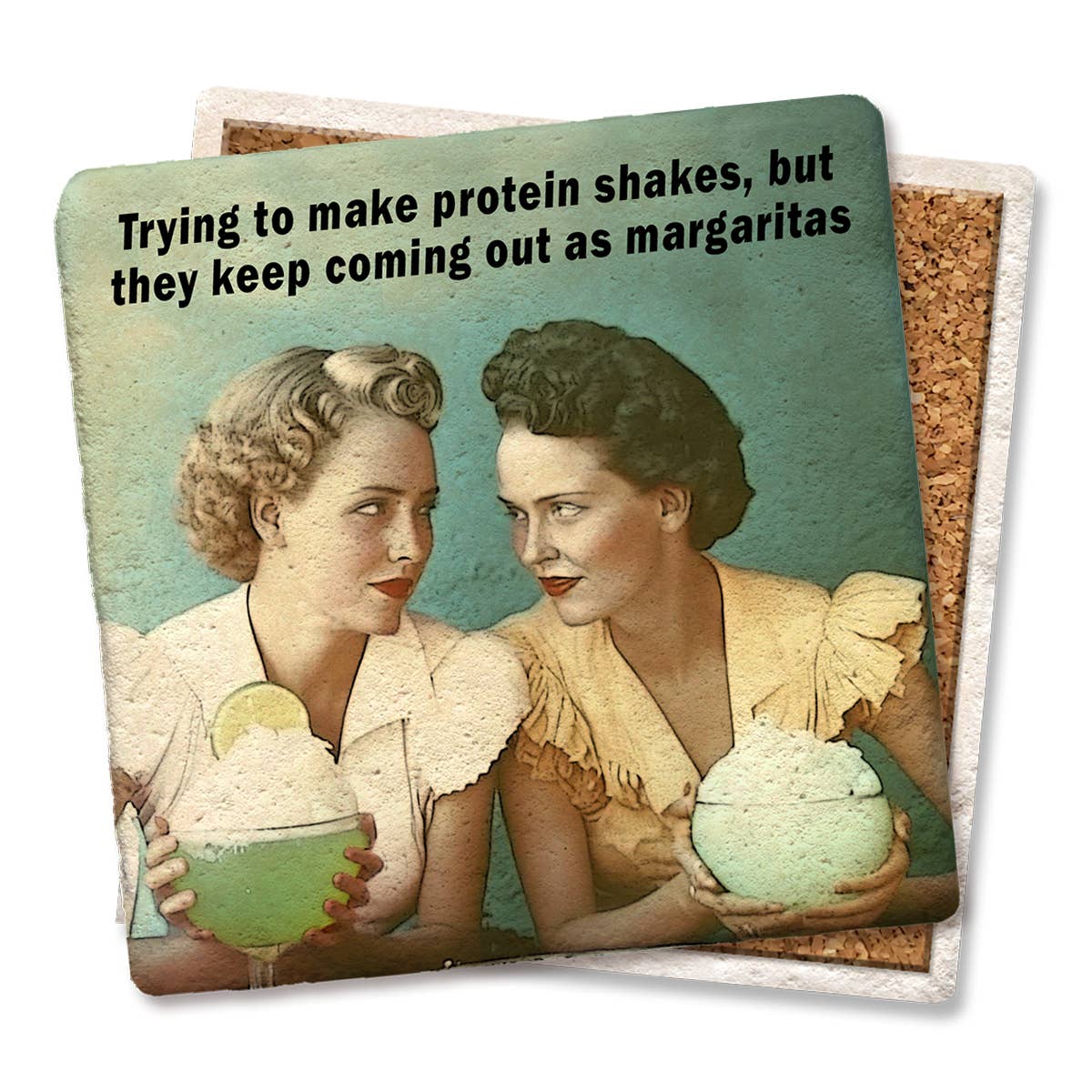 Coaster Trying to make protein shakes