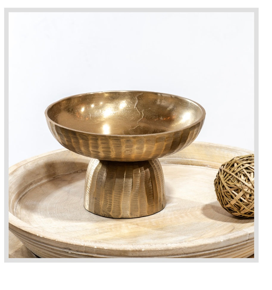 7.75" CHAMPAGNE RAISED ALUM BOWL