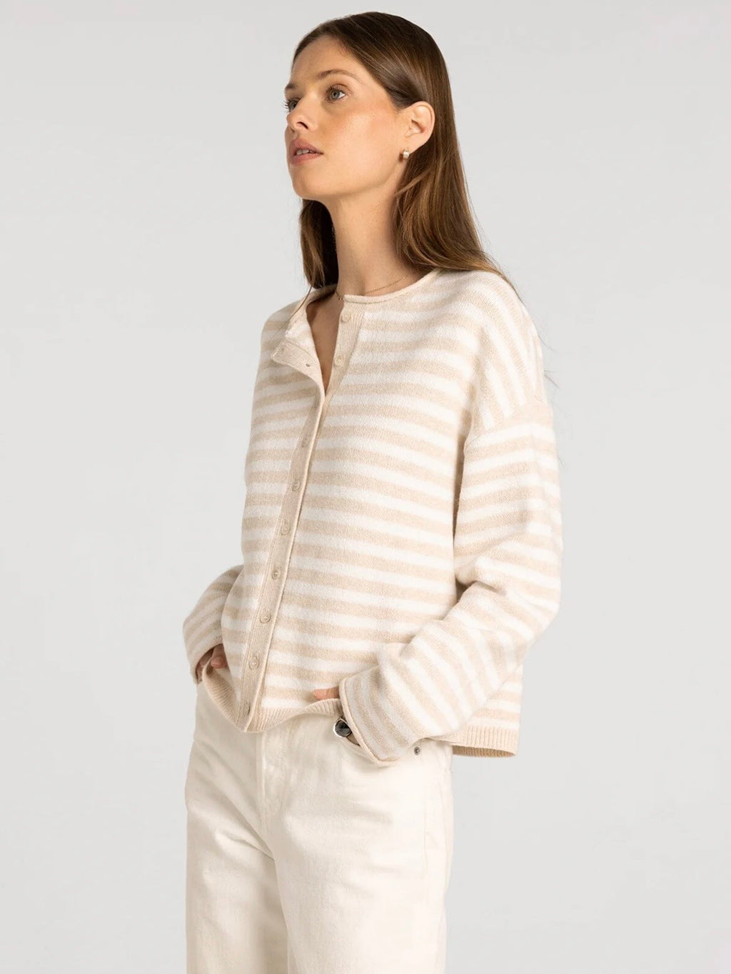 Dover Stripe Cardigan
