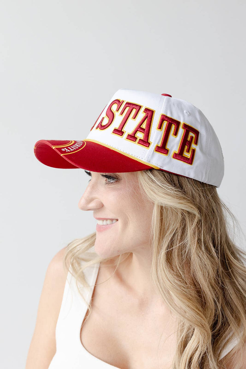 Iowa State Phipps Split Hat 5 Panel Canvas Baseball Hat