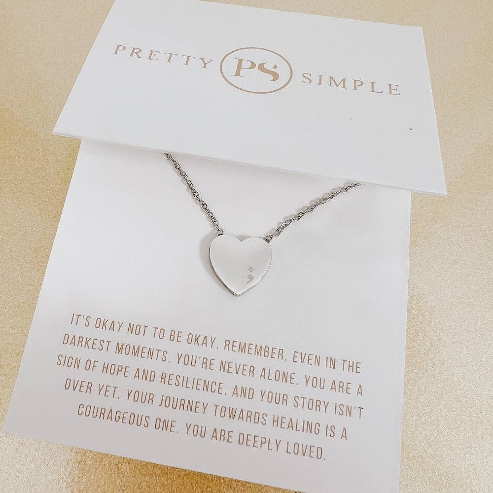 Sweet Inspirational Heart Gift Necklace - WATERPROOF