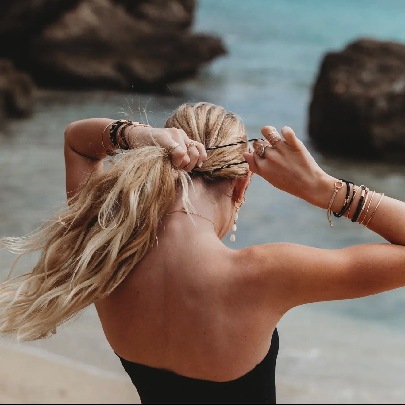 "Connect" Hair Tie Bracelets