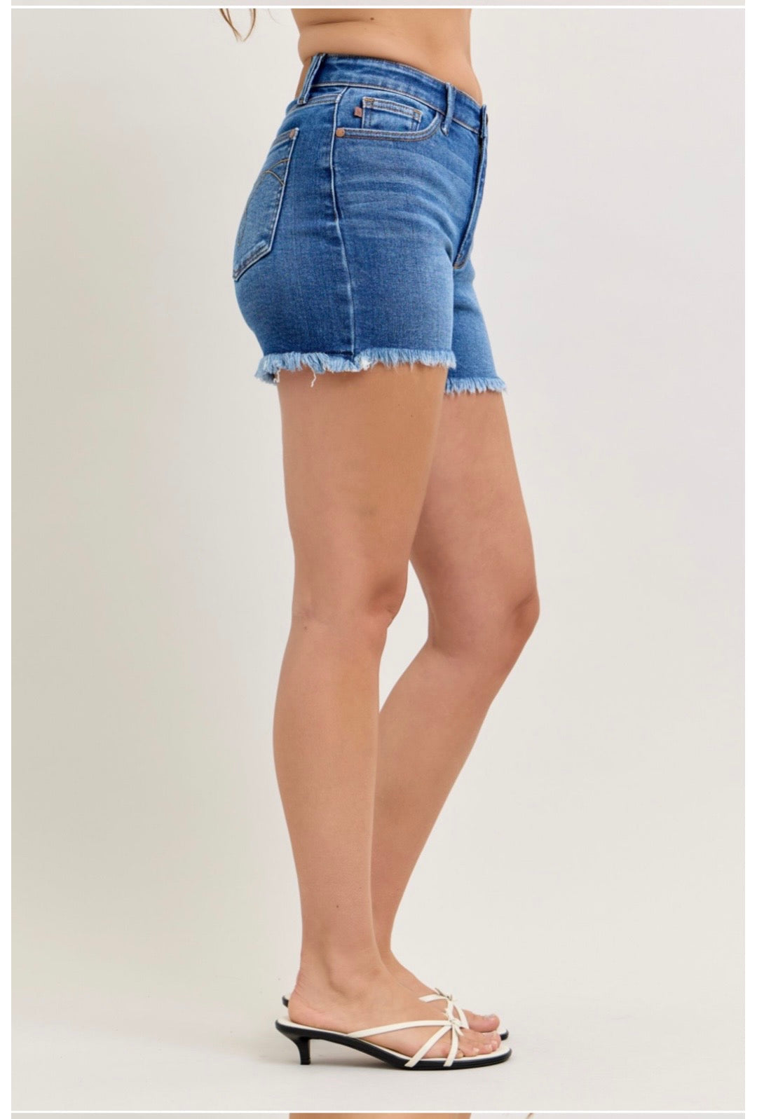 Judy Blue High-Rise Denim Slim Short