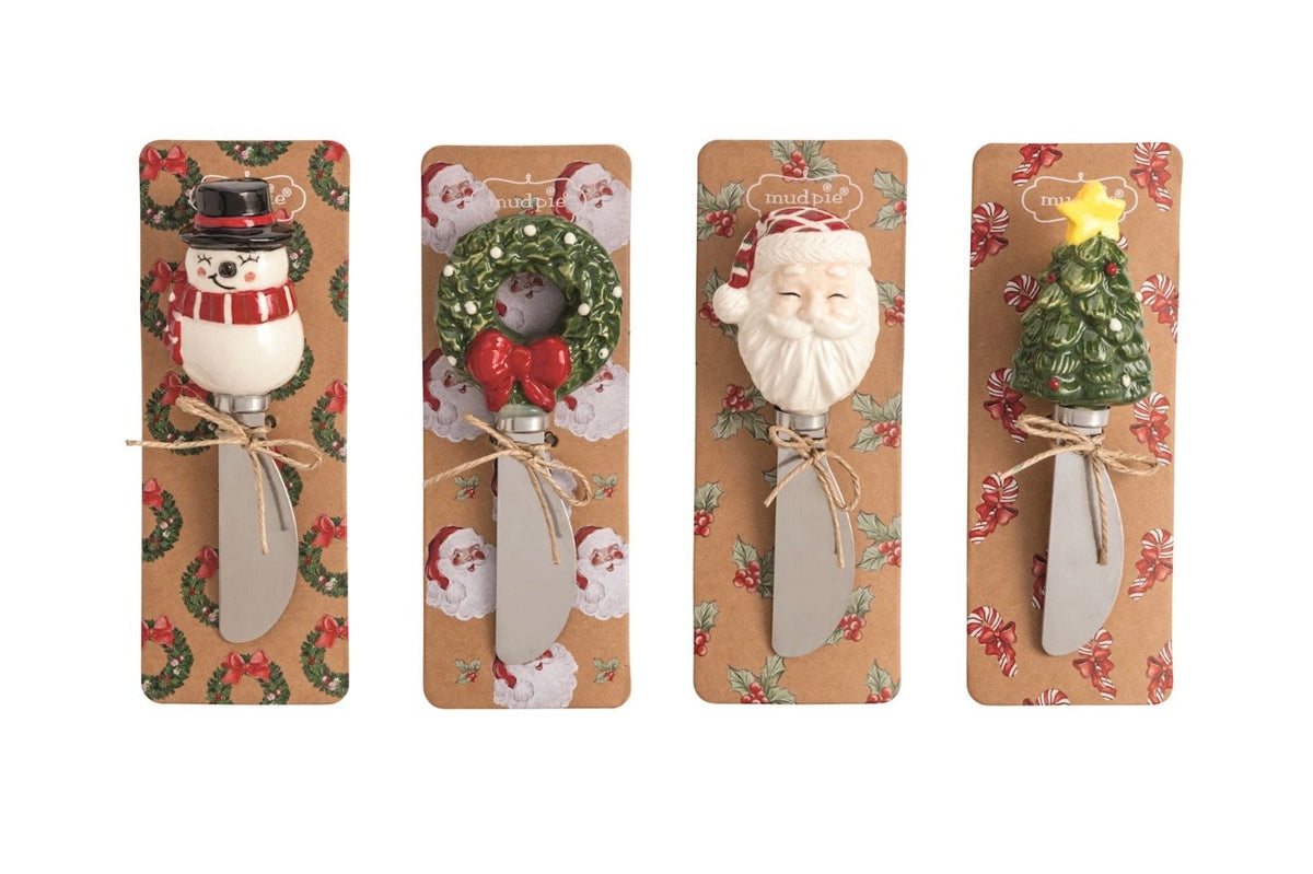 Tartan Plaid Christmas Spreaders
