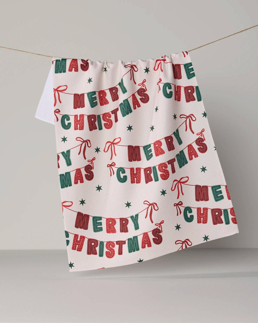 Christmas Banner Tea Towel