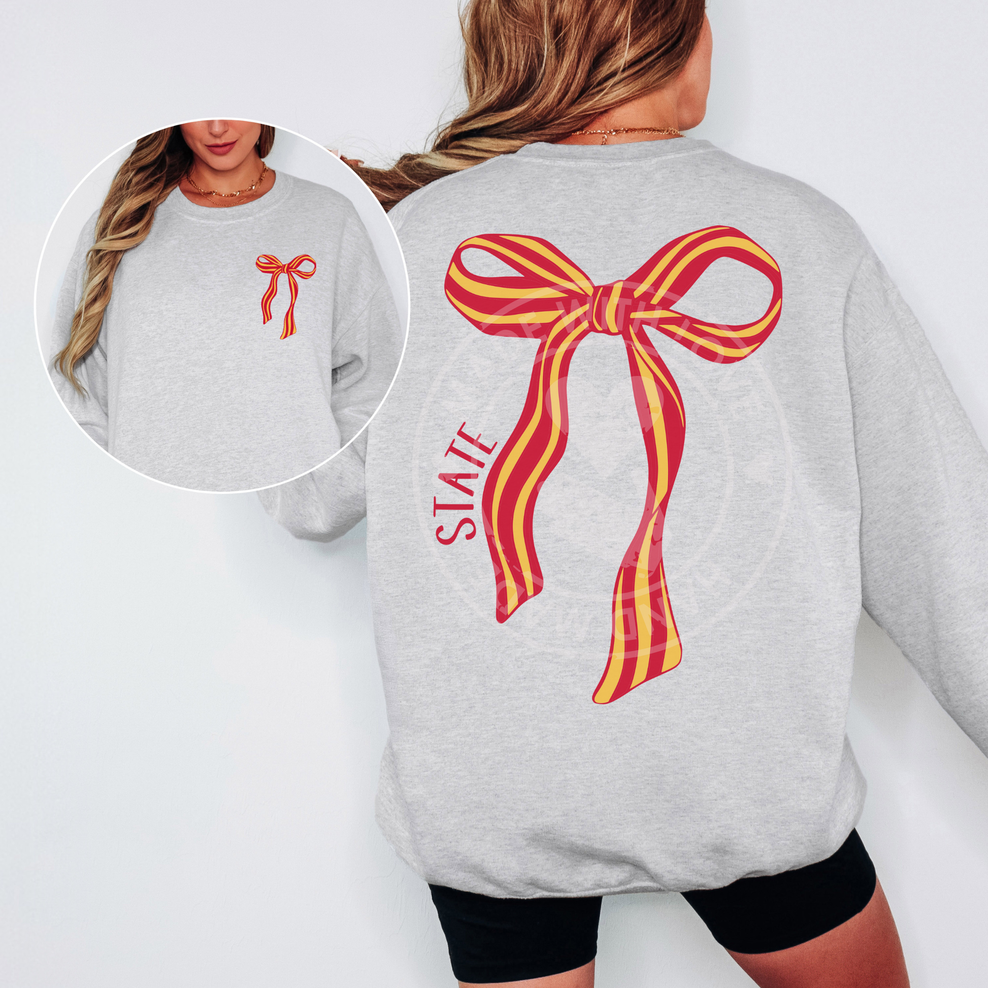 Iowa State Bow Sweatshirt