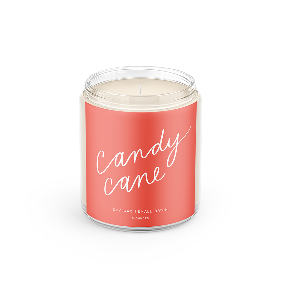 Candy Cane - Holiday Candle