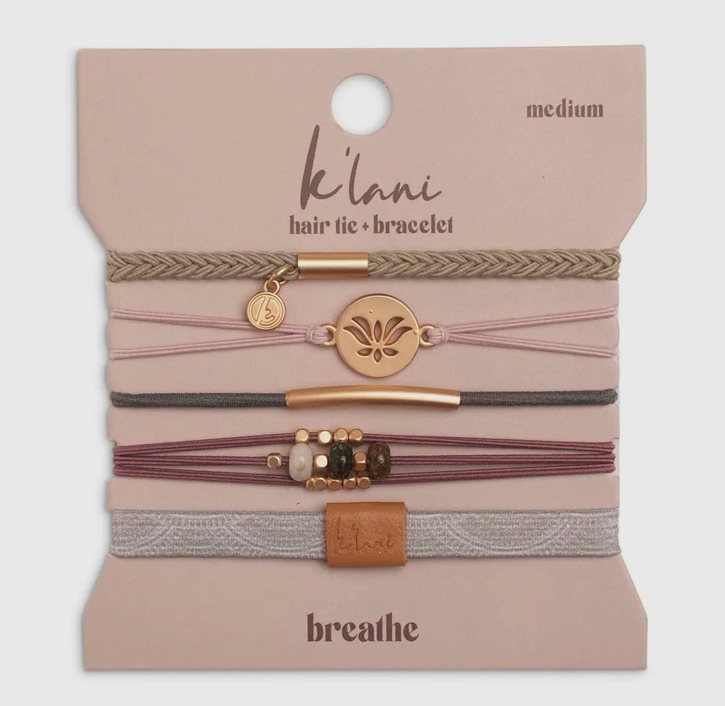 K'lani Stretch Hair Tie Bracelet Sets