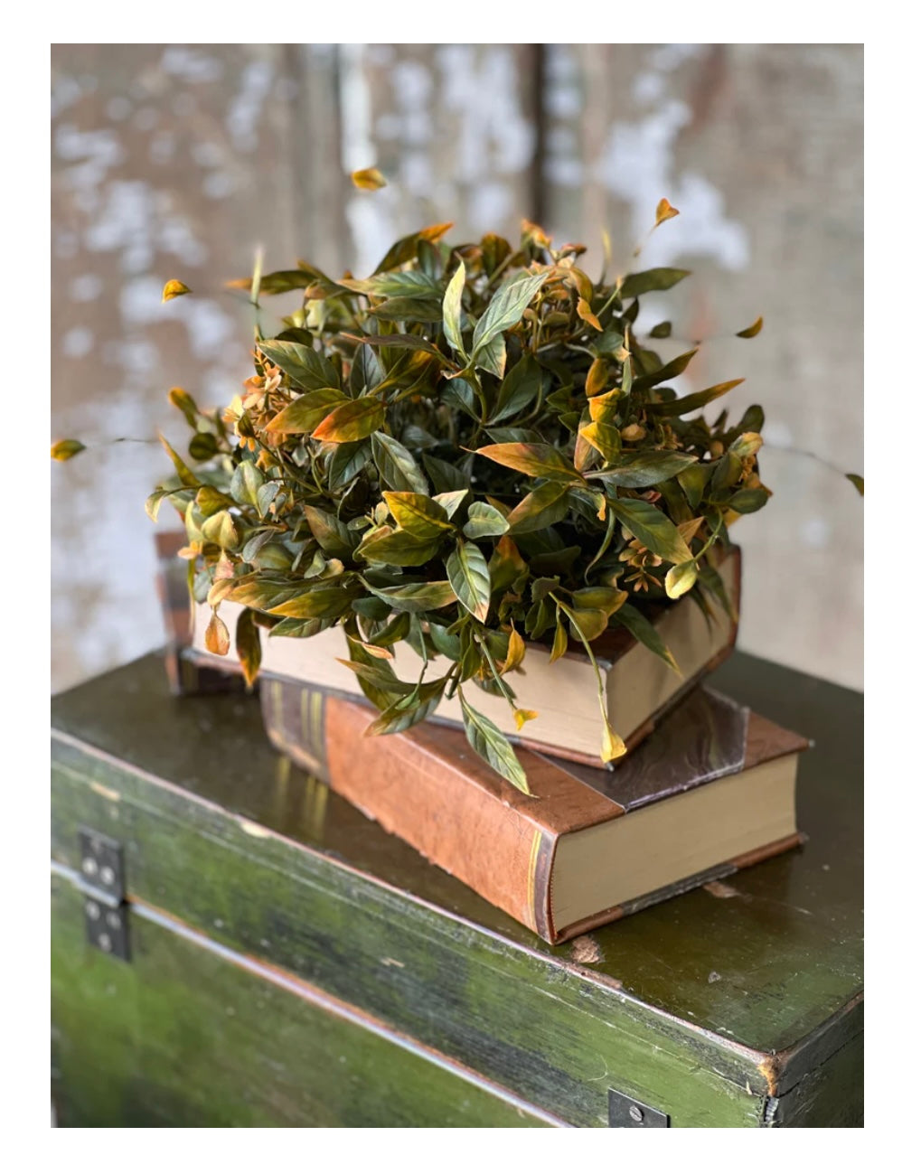 9" Burlington Leaves Half Sphere