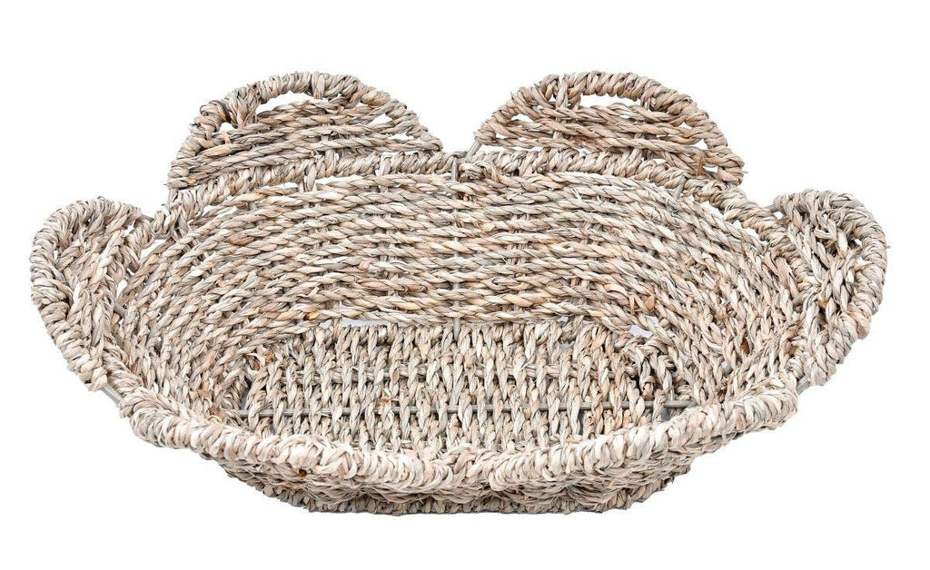 Oval Scallop Seagrass Tray