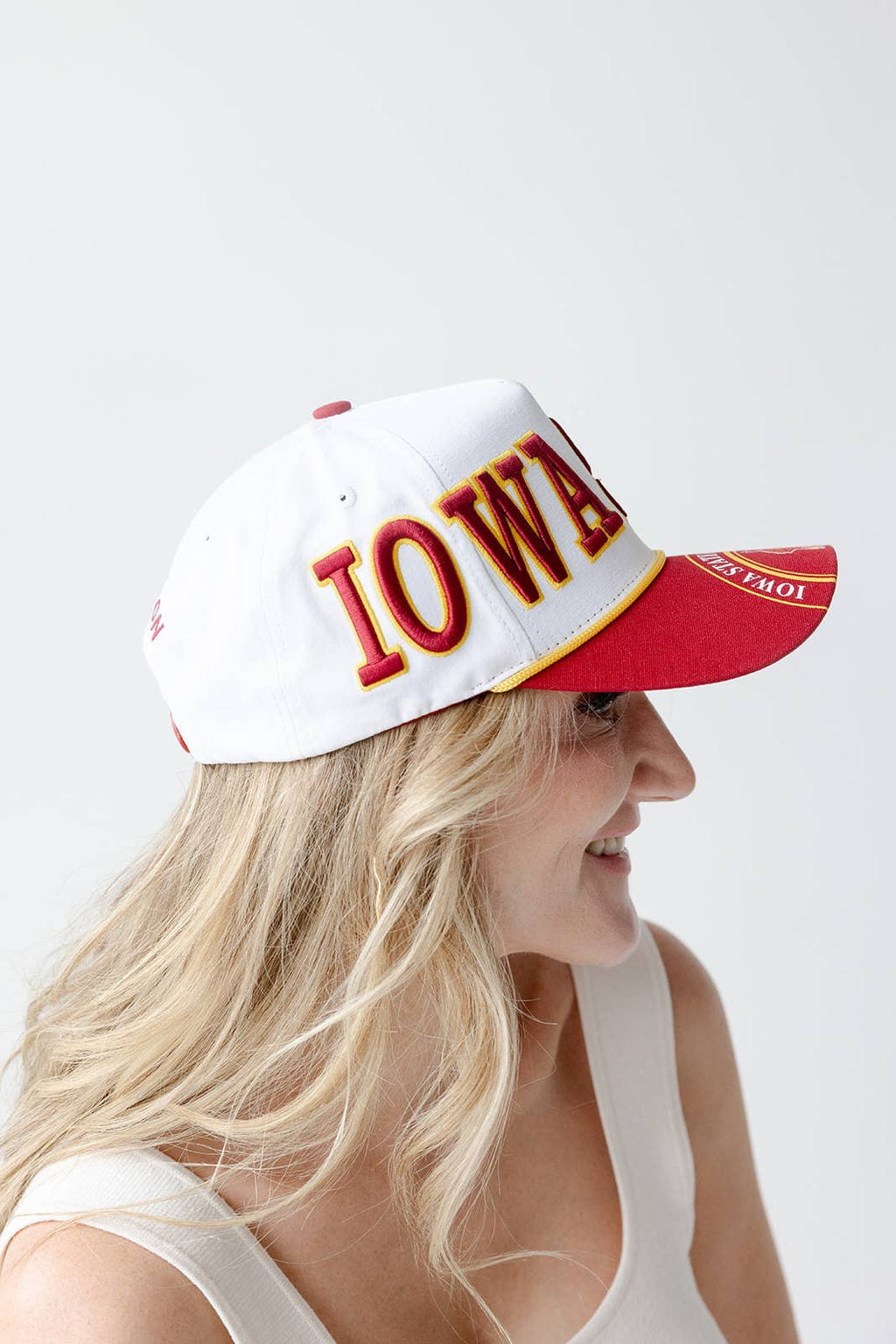 Iowa State Phipps Split Hat 5 Panel Canvas Baseball Hat
