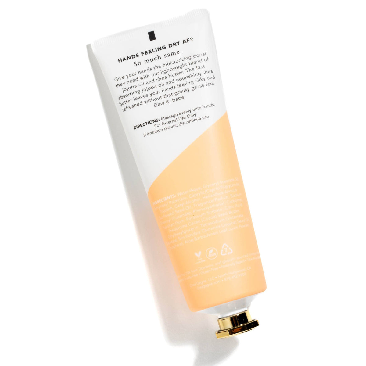 Dew Me - Hand Cream, Funny Gift, Grapefruit, Vegan, TSA Size