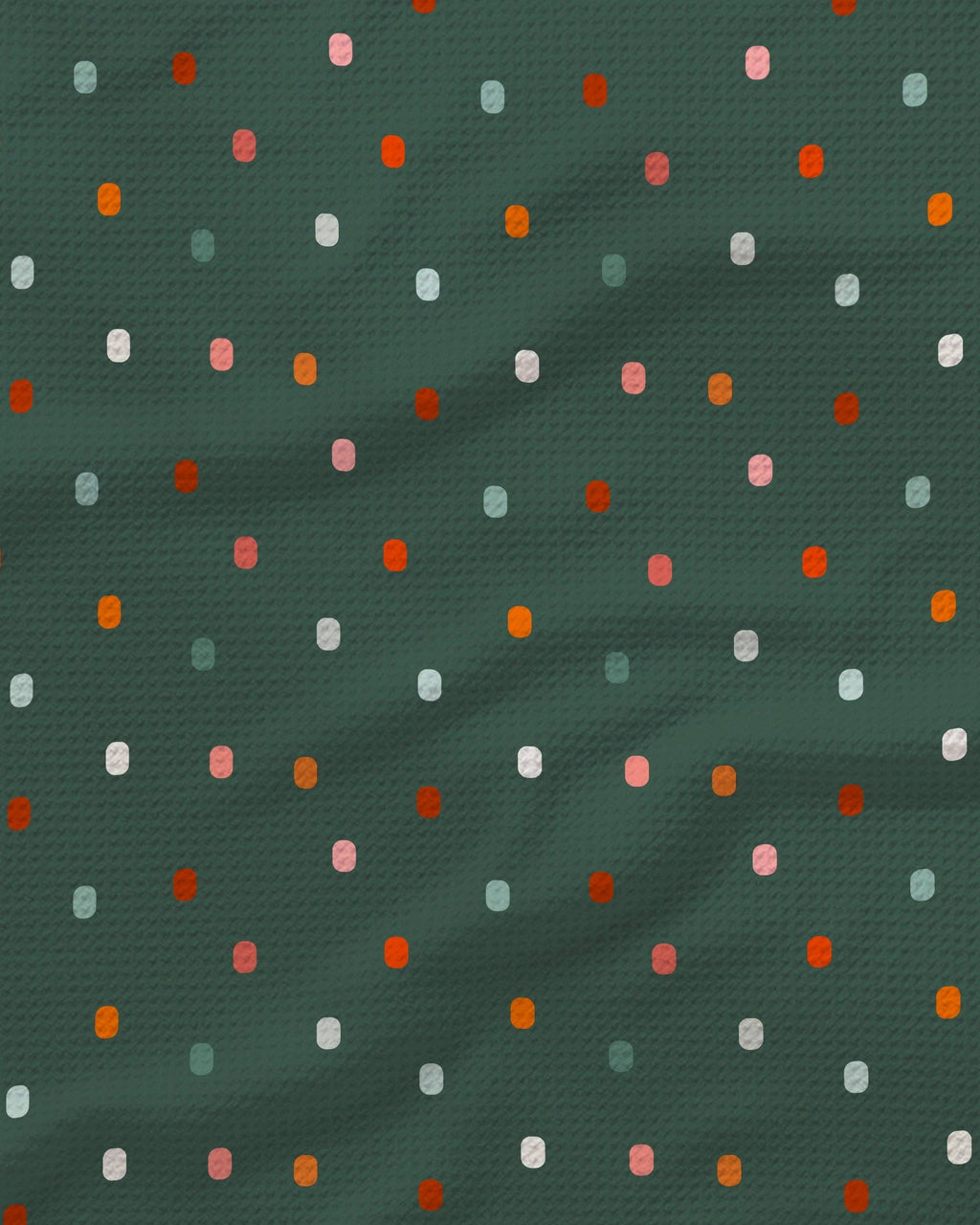 Moss Tile Shuffle Tea Towel