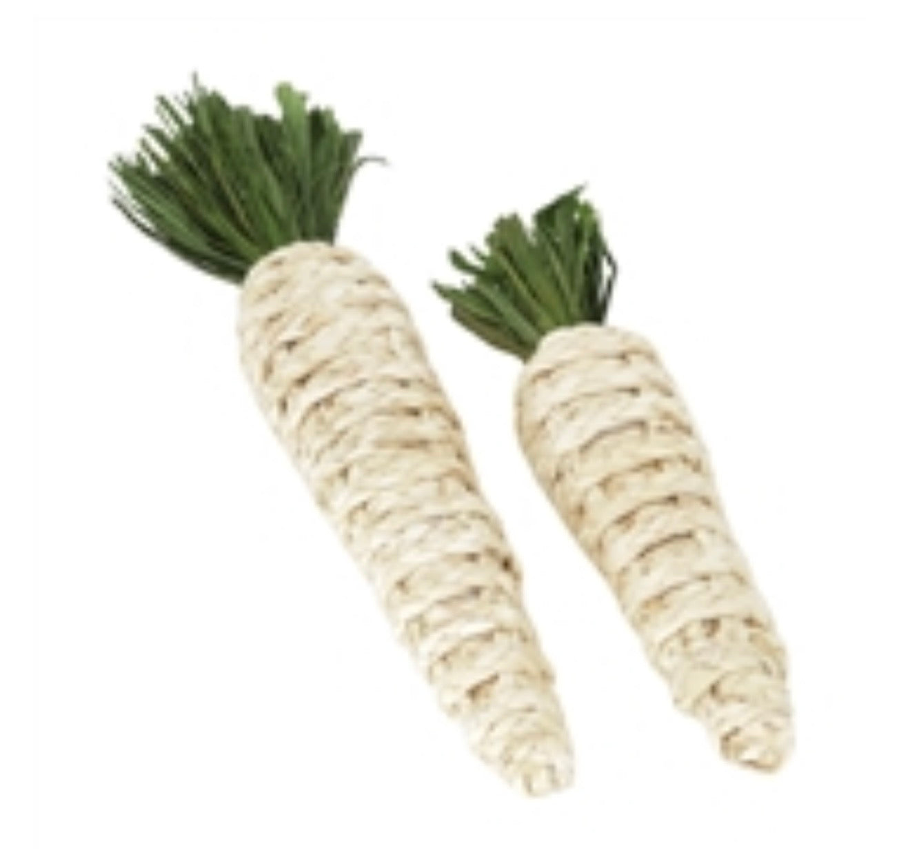 Set 2 Natural Jute Carrots