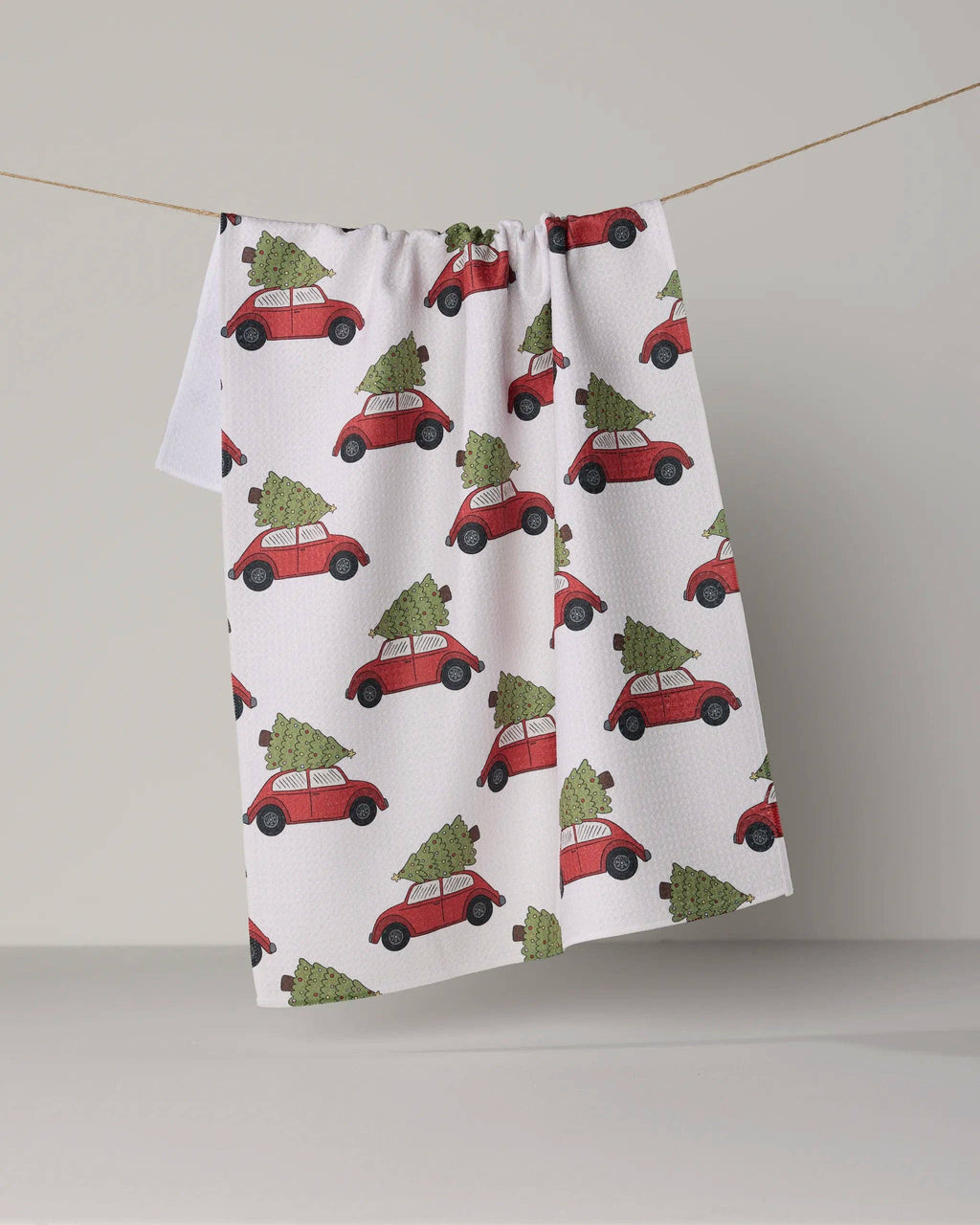 Merry Miles Tea Towel