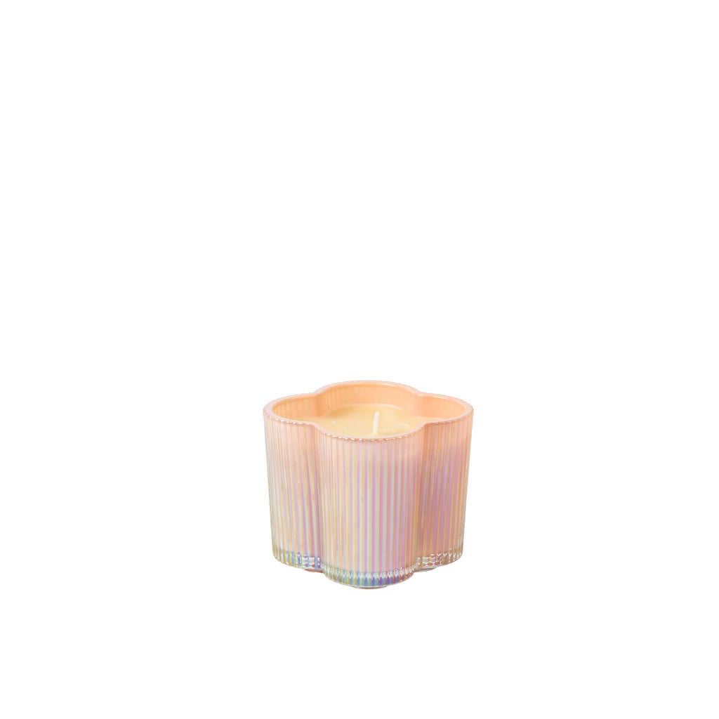 Sweet Grace Collection pink flower Candle