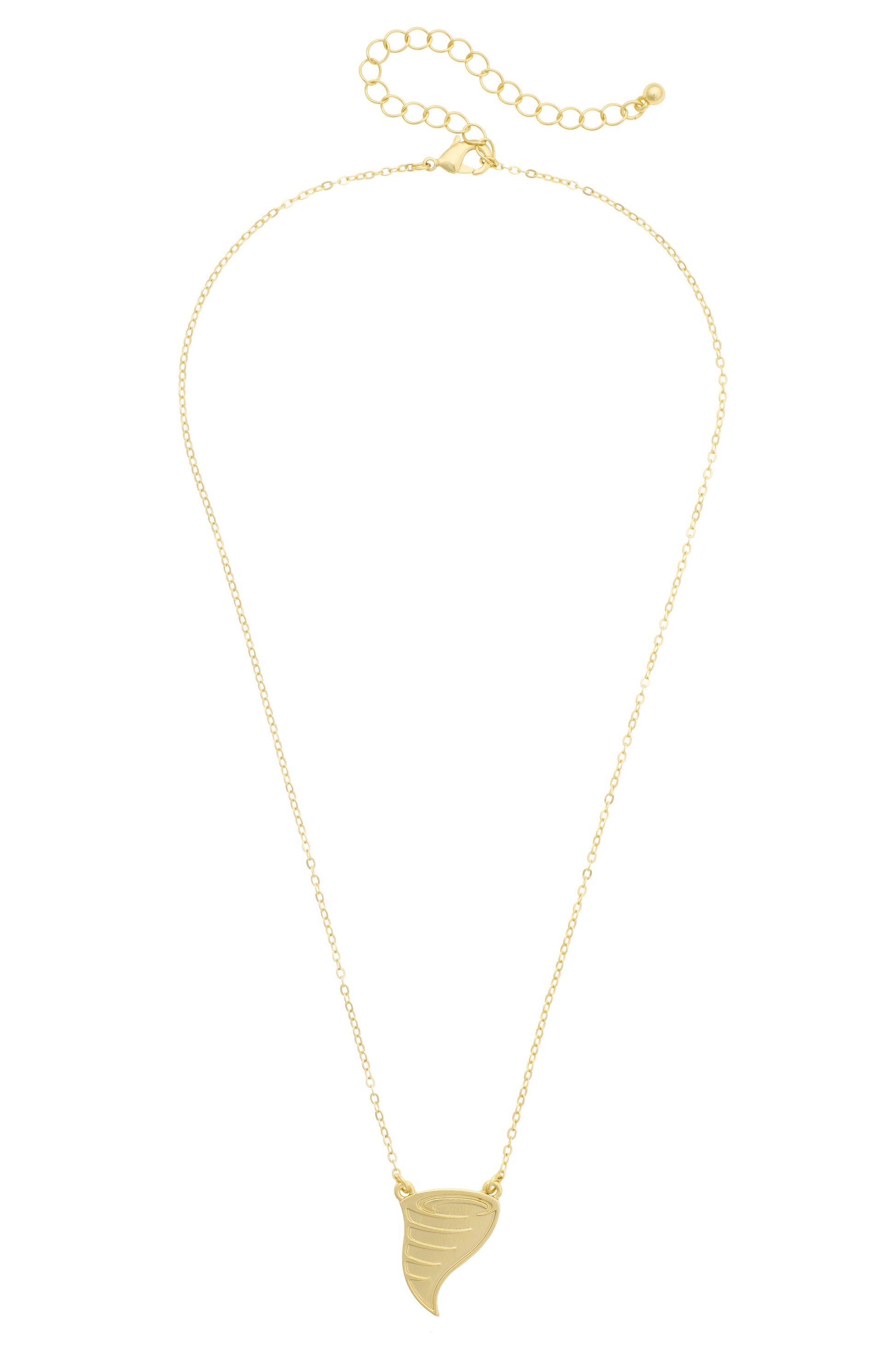 Iowa State Cyclones 24K Stamped Logo Necklace
