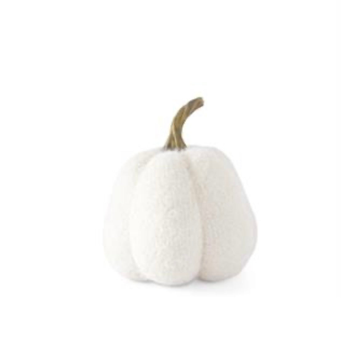 5.5" White Knit Gourd w/Stem