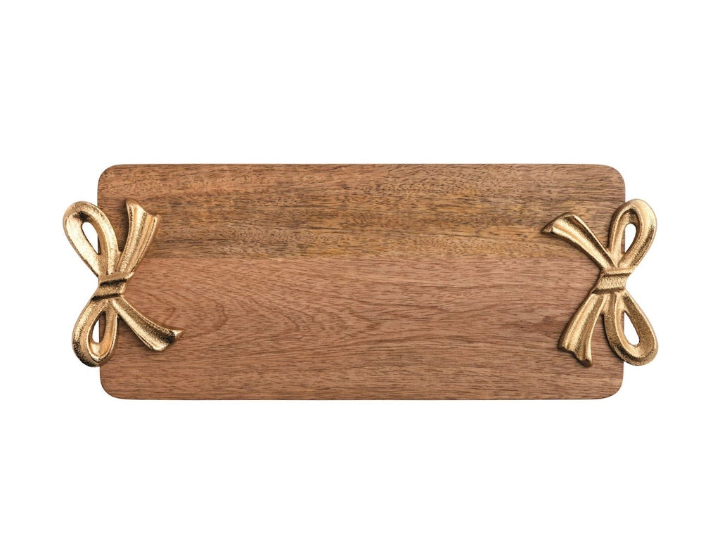 Gold Bow Cutting Board