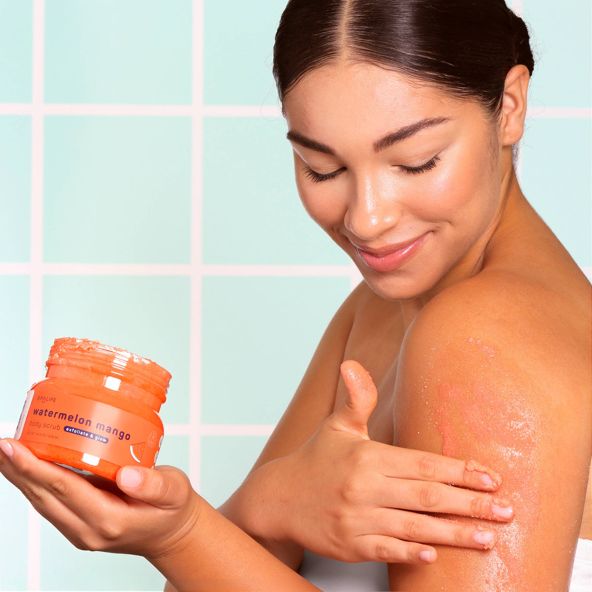 Watermelon Mango Exfoliating Body Scrub | Self-Care
