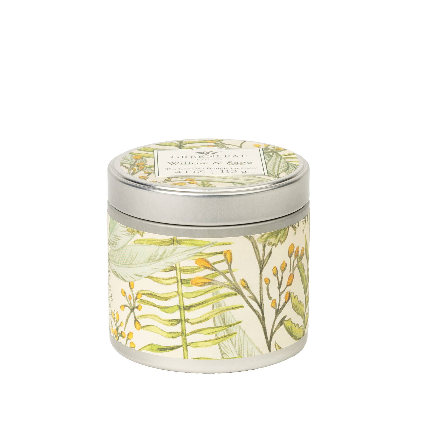 Willow & Sage Tin Candle