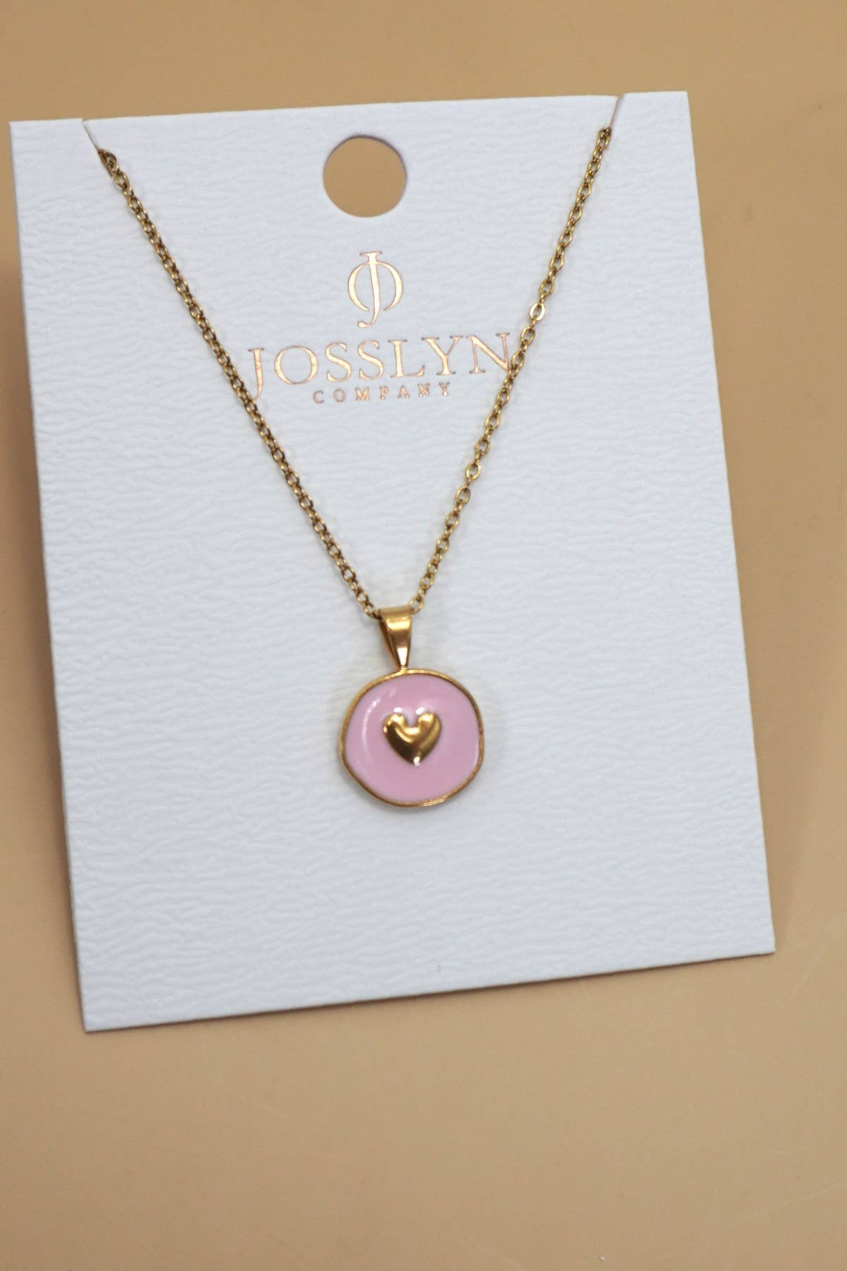 18K STAINLESS STEEL TARNISH FREE CROSS NECKLACE