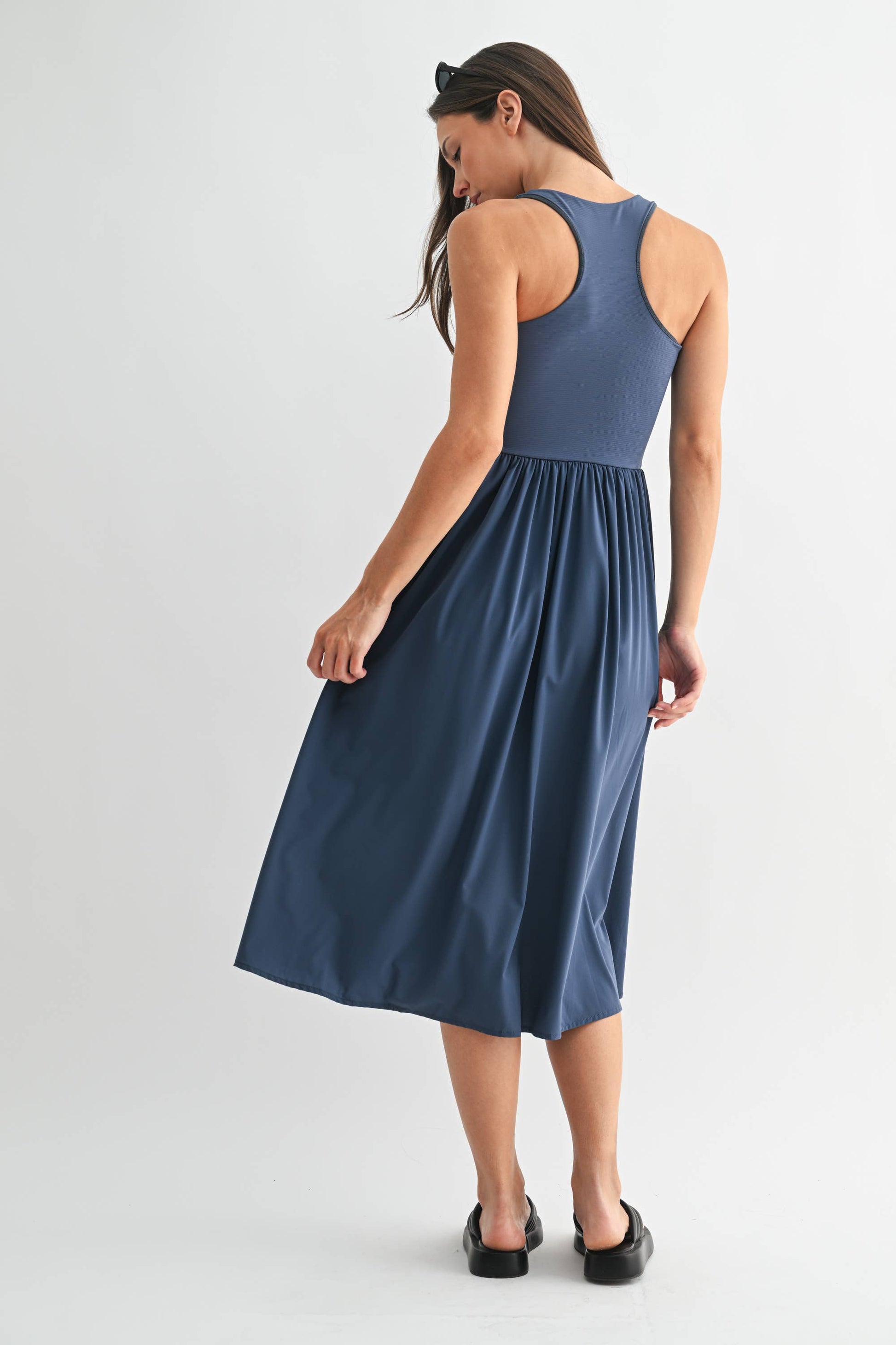 Rib Tank Midi Dress