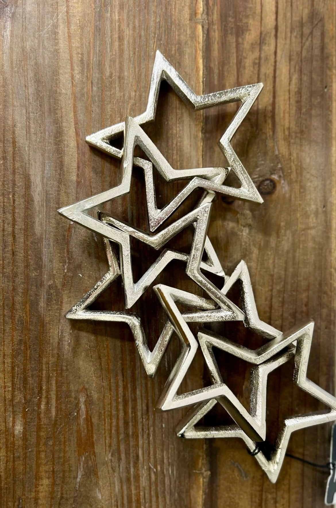 15" 5 STAR SILVER CHAIN