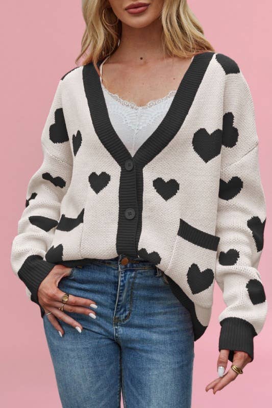 Heart Cardigan