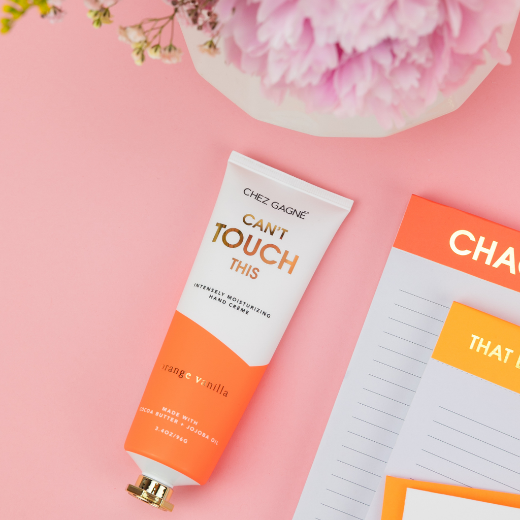 Can't Touch This - Funny Hand Cream Gift, Orange Vanilla