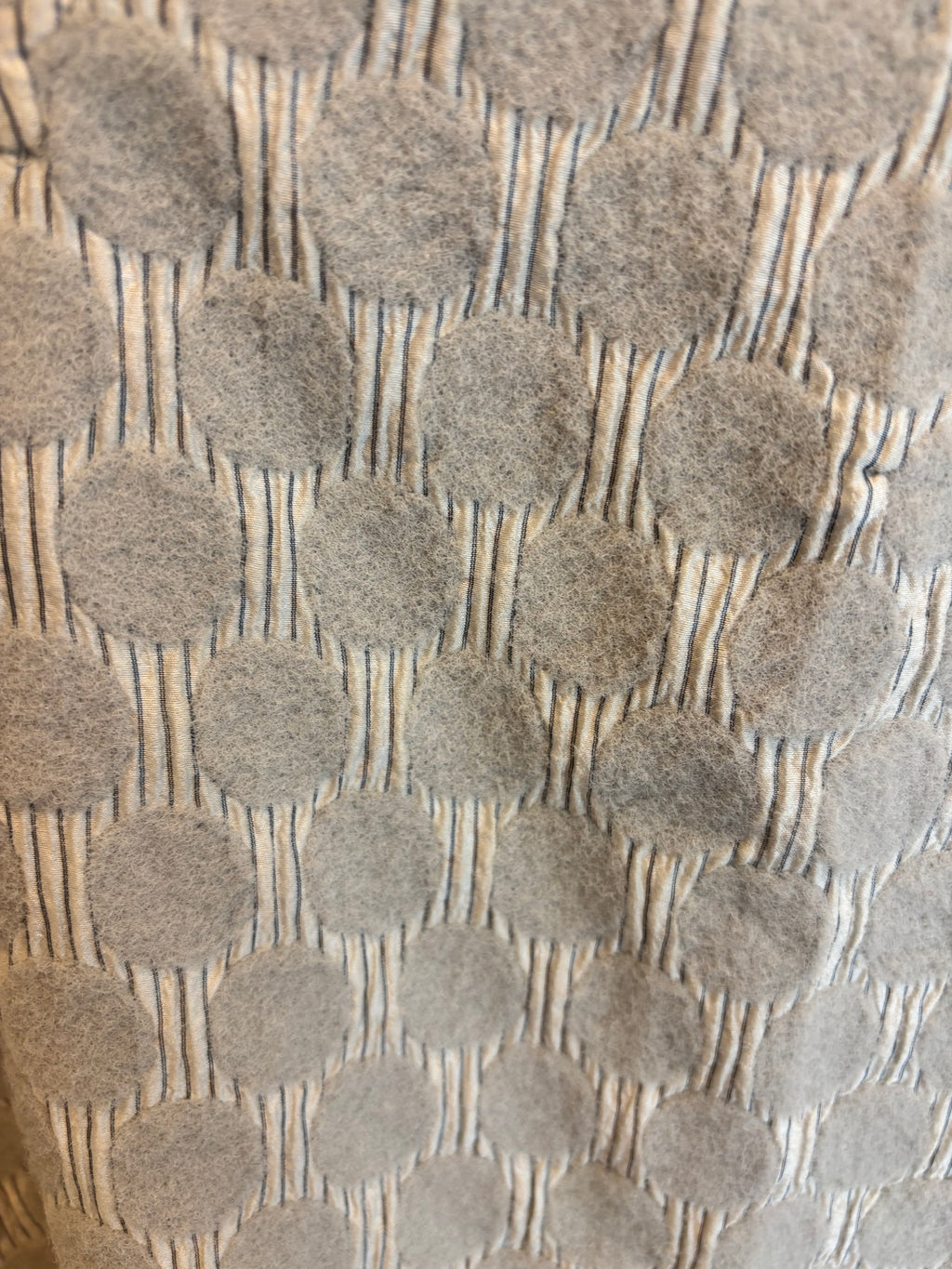 Textured Polka Dot Shift Dress