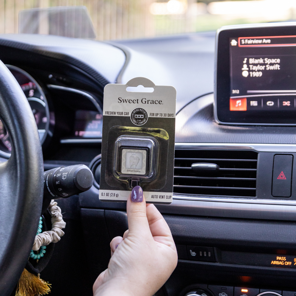 Sweet Grace Auto Vent Clip | Car Air Freshener