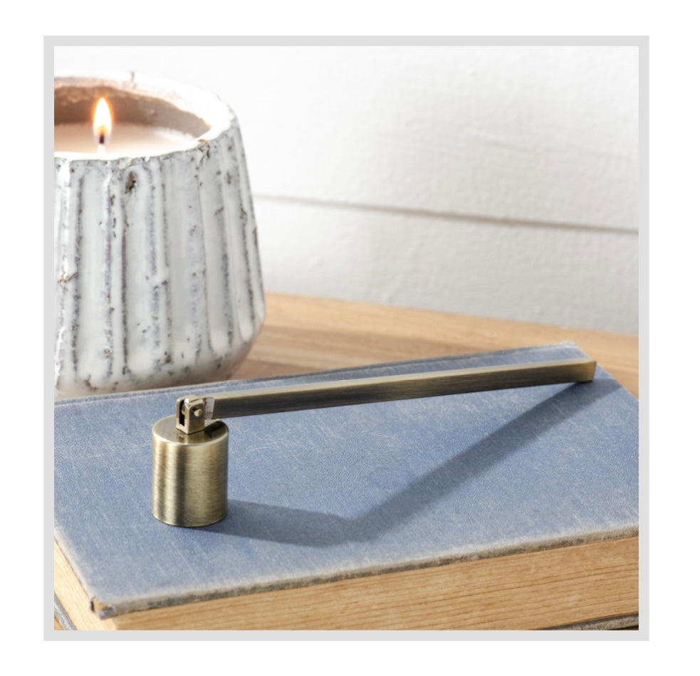 BRUSHED GOLD WICK SNUFFER