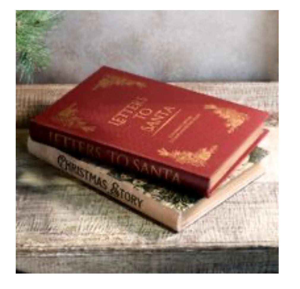 CREAM CHRISTMAS STORY HOLIDAY STORAGE BOOK