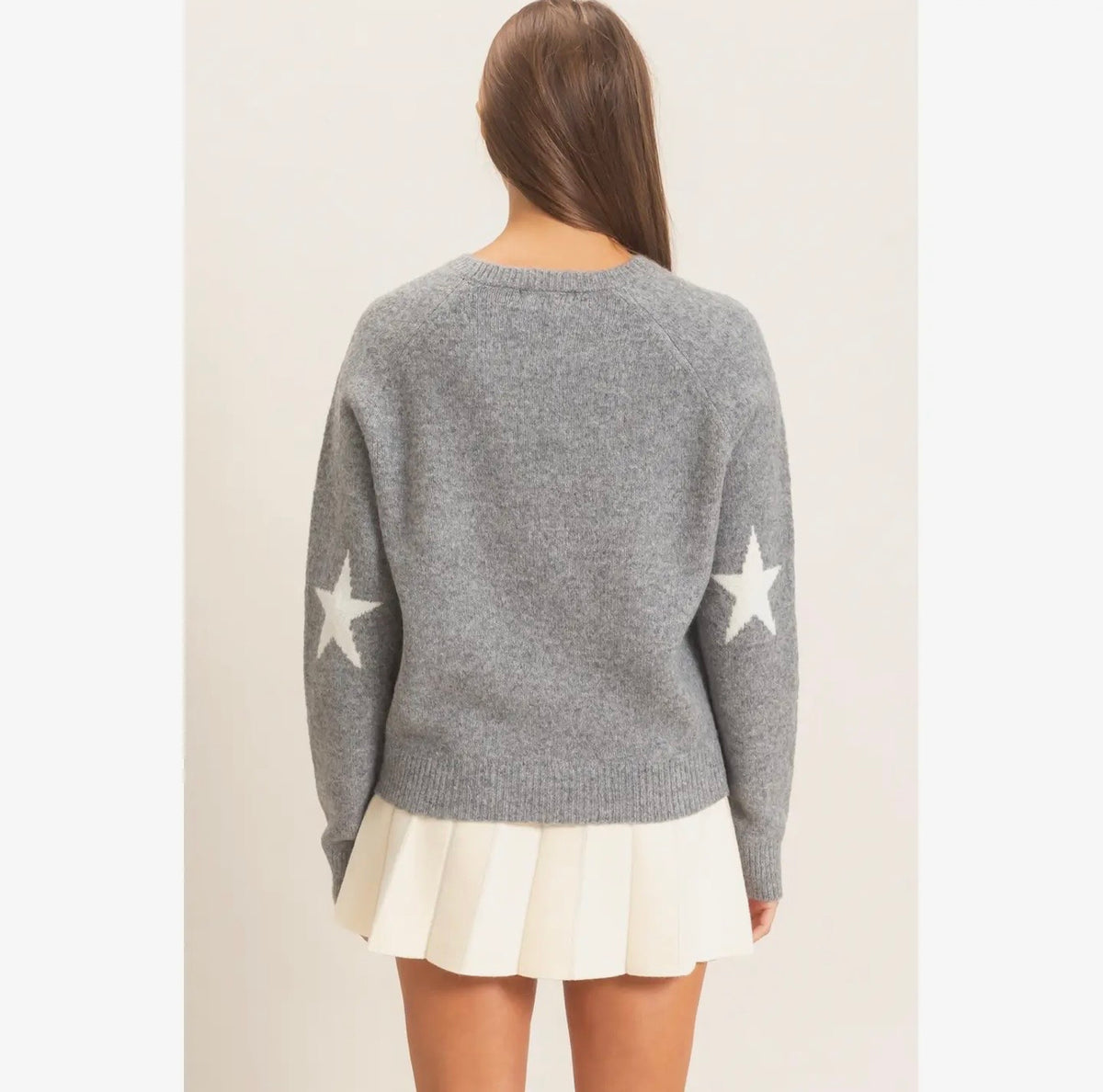Star Crew Neck Sweater