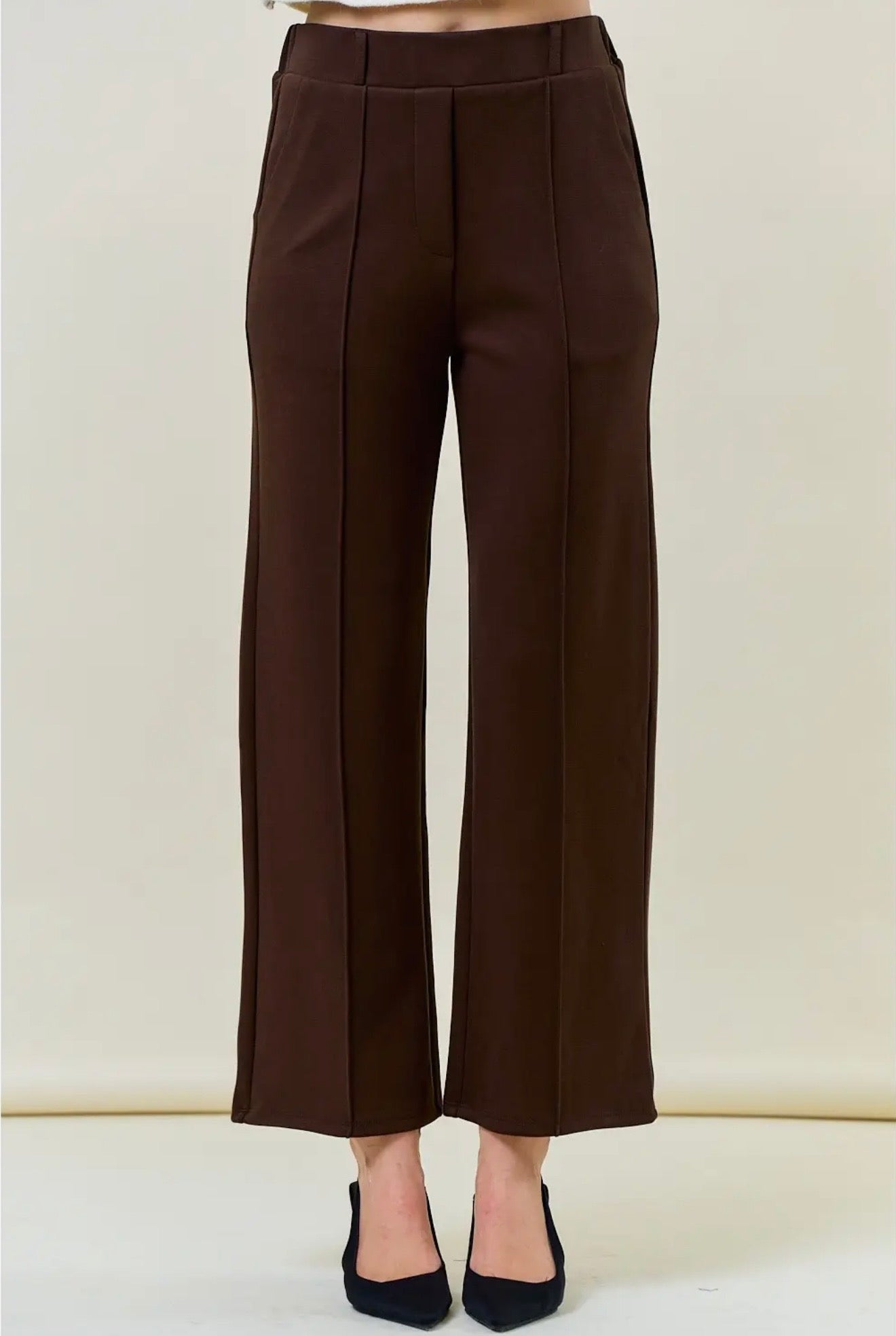 Butter Soft Brushed Modal Pintuck Pant