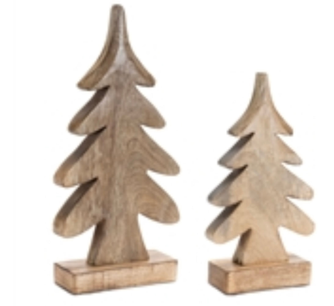 12" Wood Tree