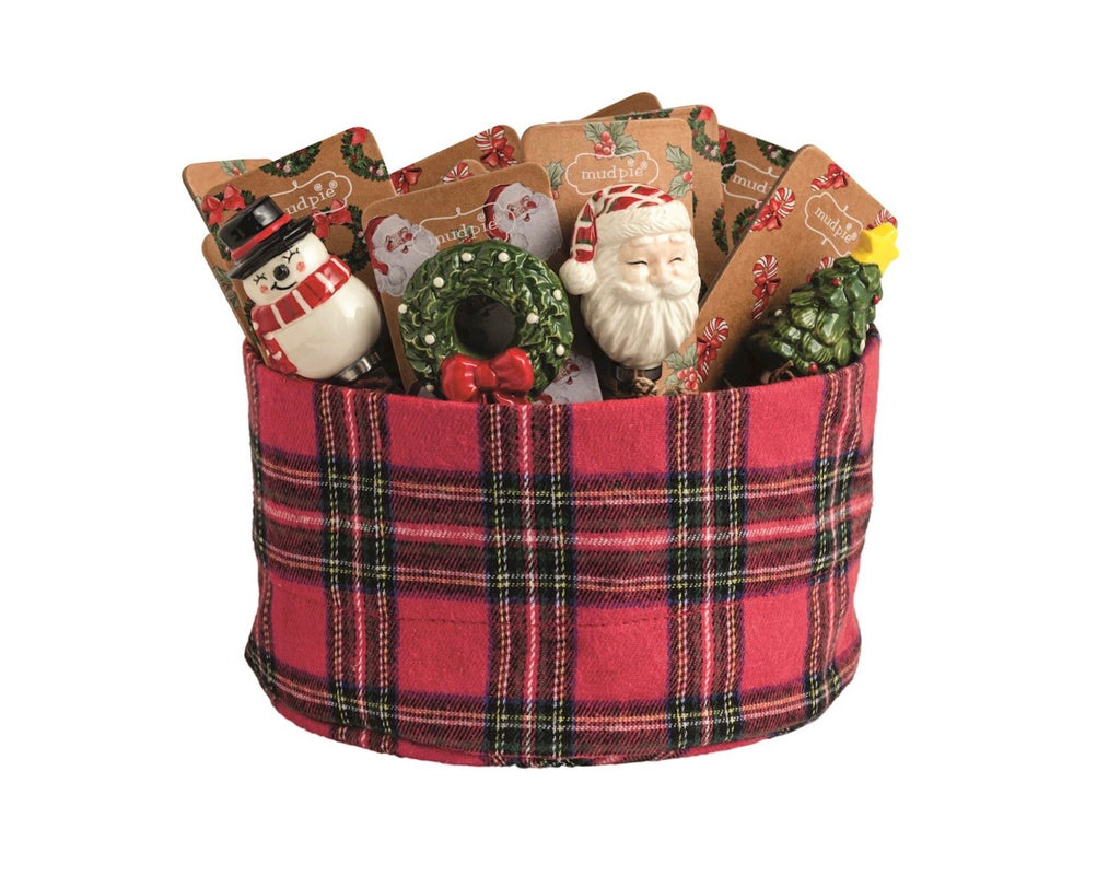 Tartan Plaid Christmas Spreaders