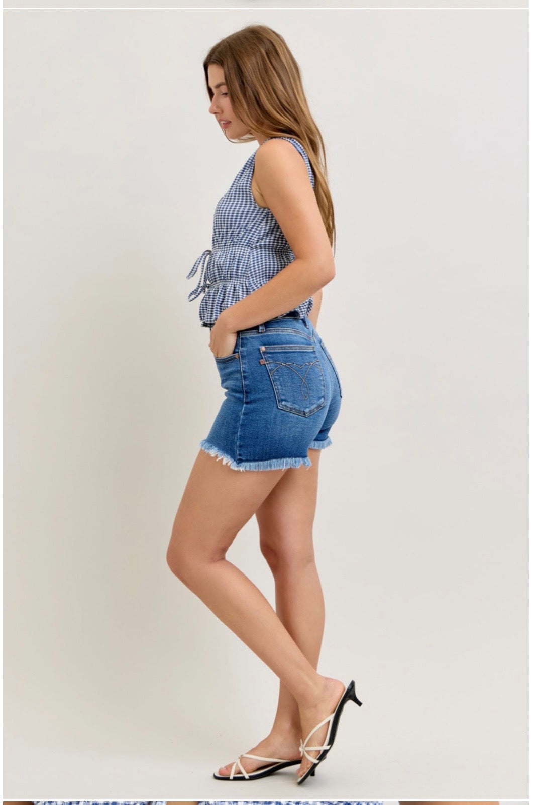Judy Blue High-Rise Denim Slim Short