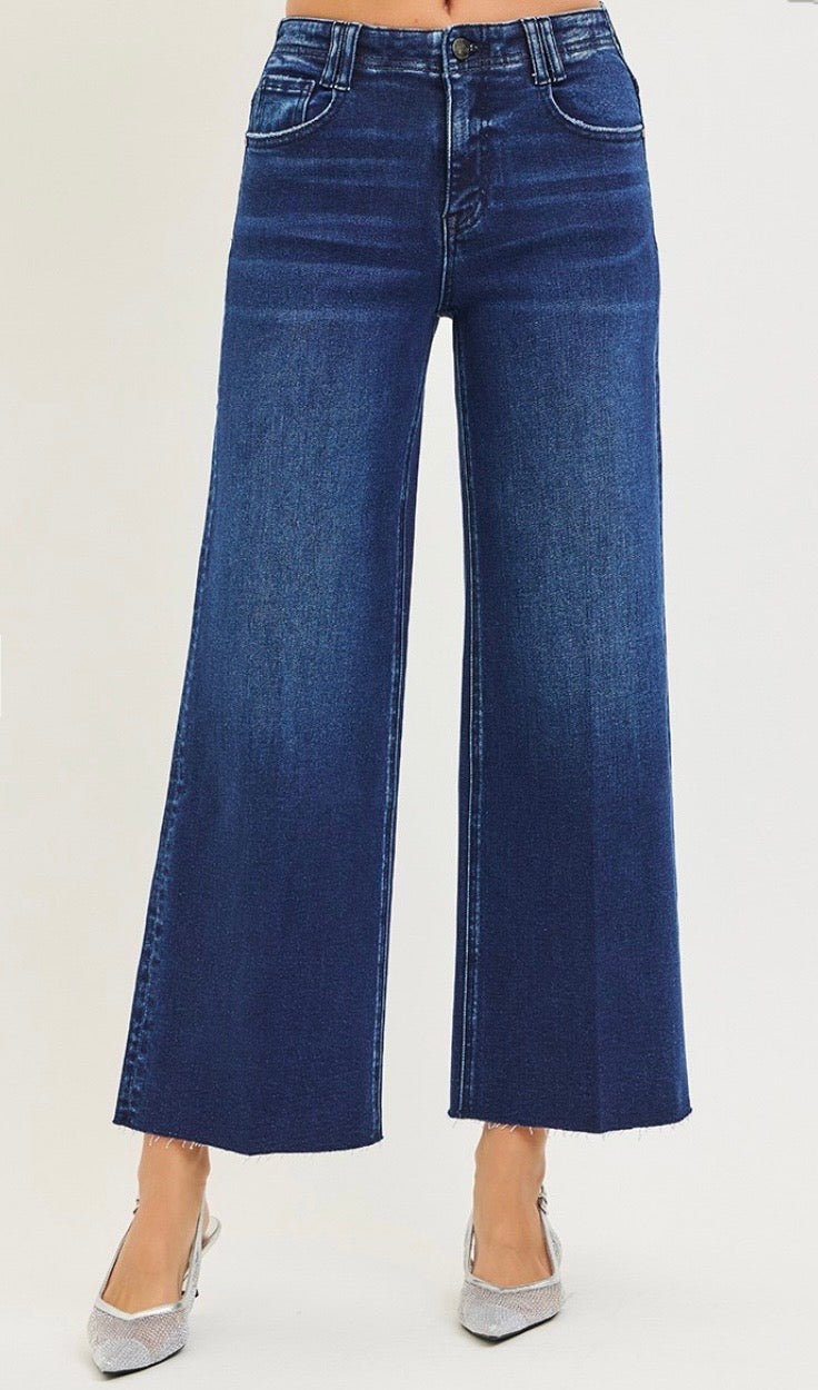 Risen HR Wide Leg Jeans