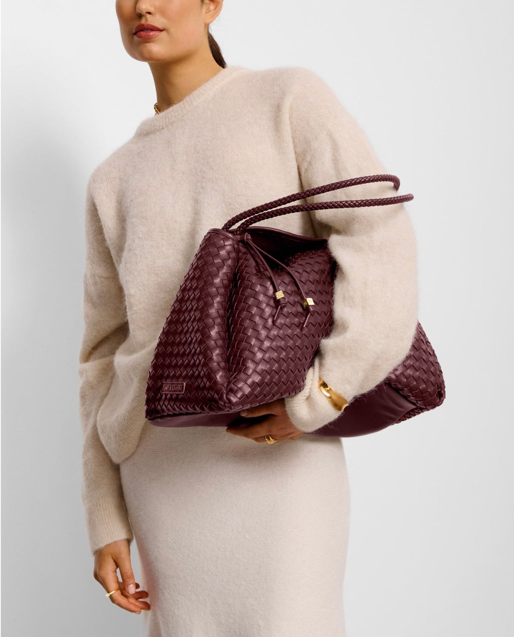 Nova Hand Woven Large Shoulder Bag