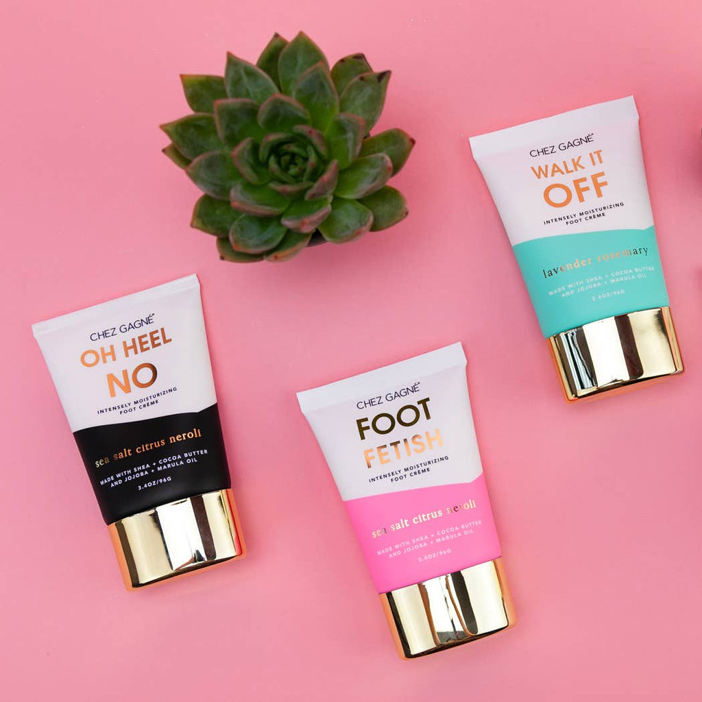 Foot Fetish - Foot Cream, Funny Gift, Sea Salt Citrus Neroli