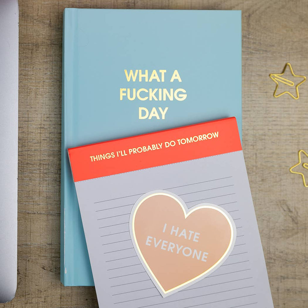 Things I'll Probably Do Tomorrow - Lined Notepad, To Do List