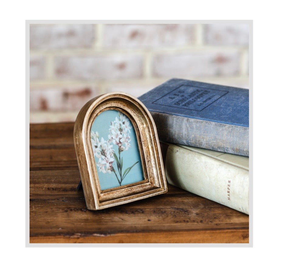 2x3 Gold Arch Photo Frame