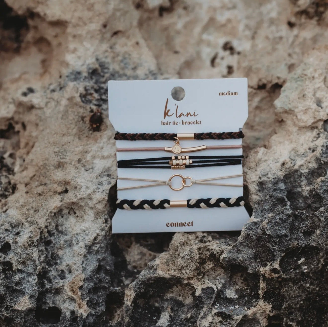 "Connect" Hair Tie Bracelets