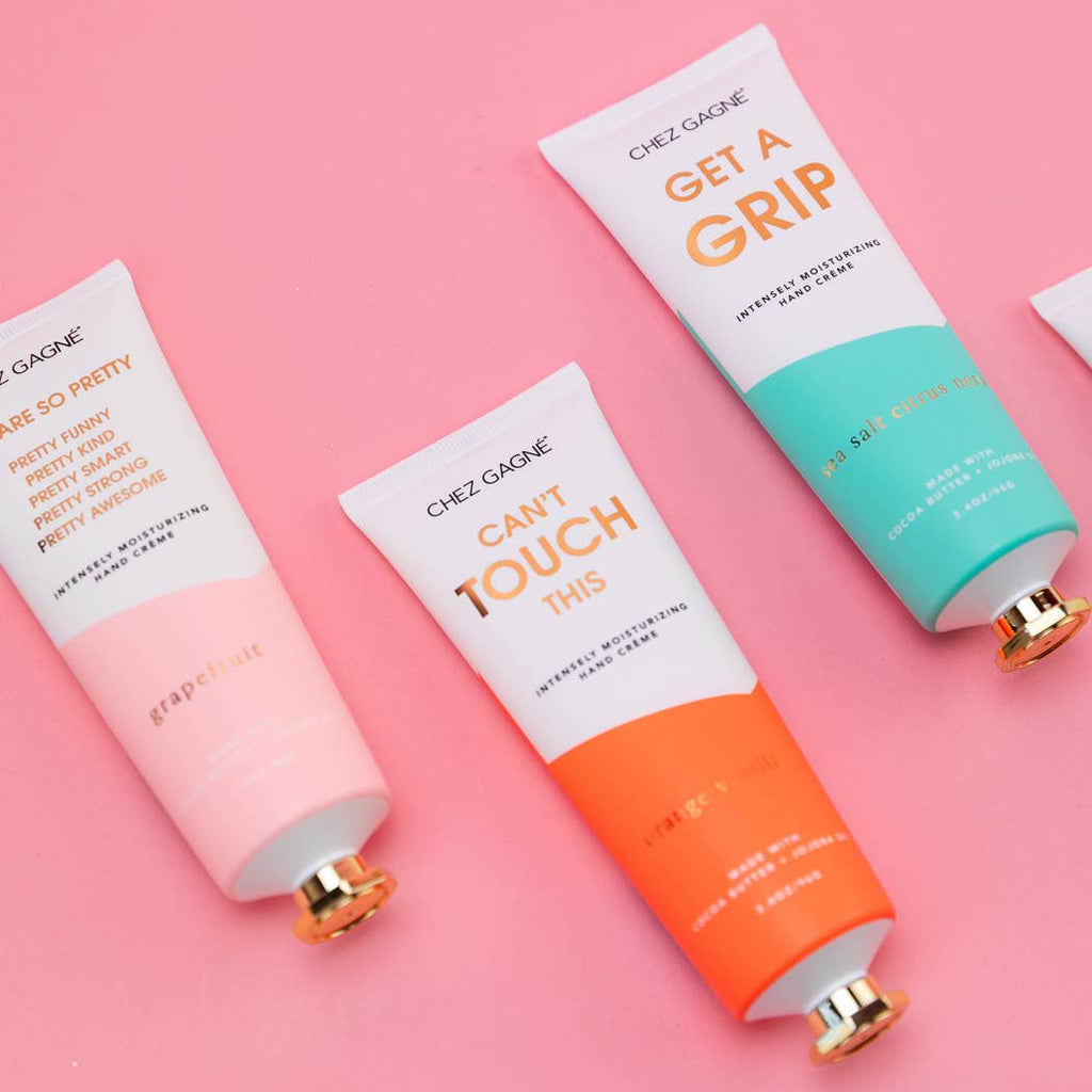 Can't Touch This - Funny Hand Cream Gift, Orange Vanilla